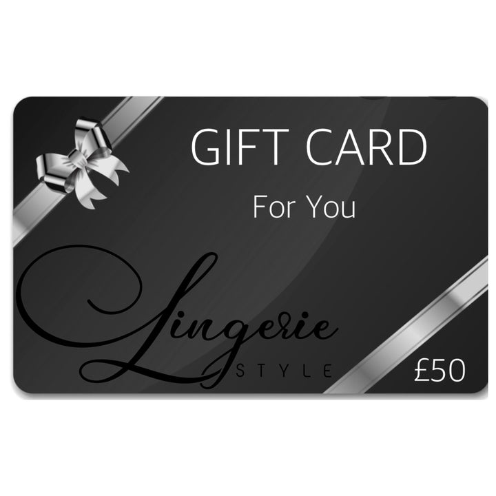 Lingerie Style Gift Card