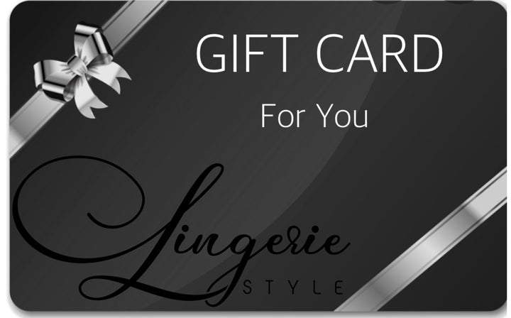 Lingerie Style Gift Card