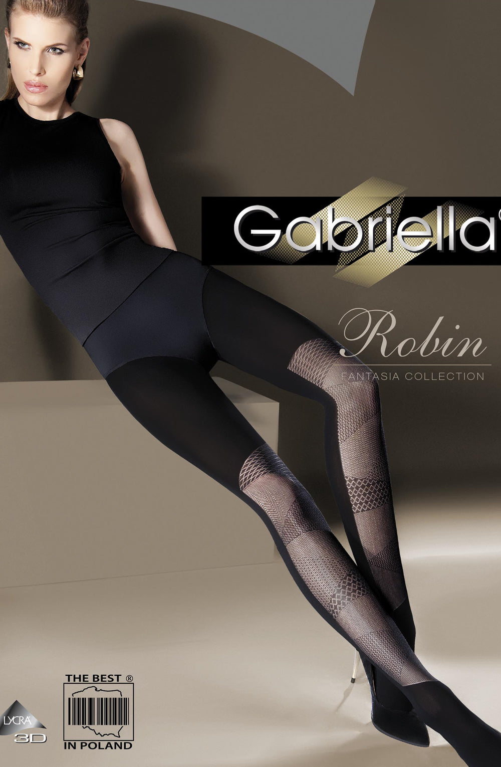 Gabriella Fantasia Robin Tights Black