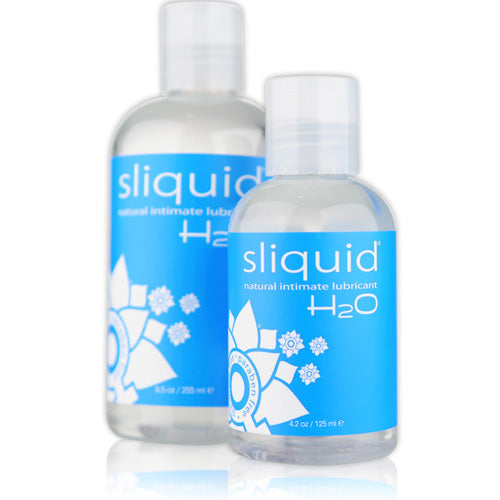Sliquid Naturals H20 Waterbased Lubricant-125ml