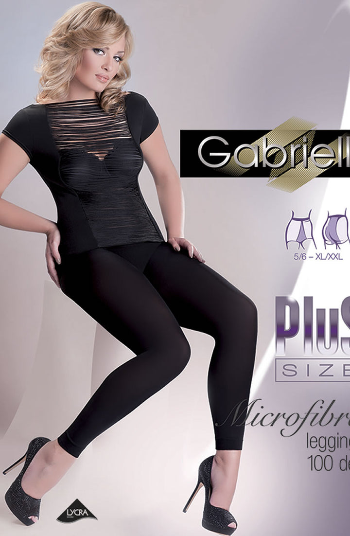 Gabriella Leggings Plus 163 Black